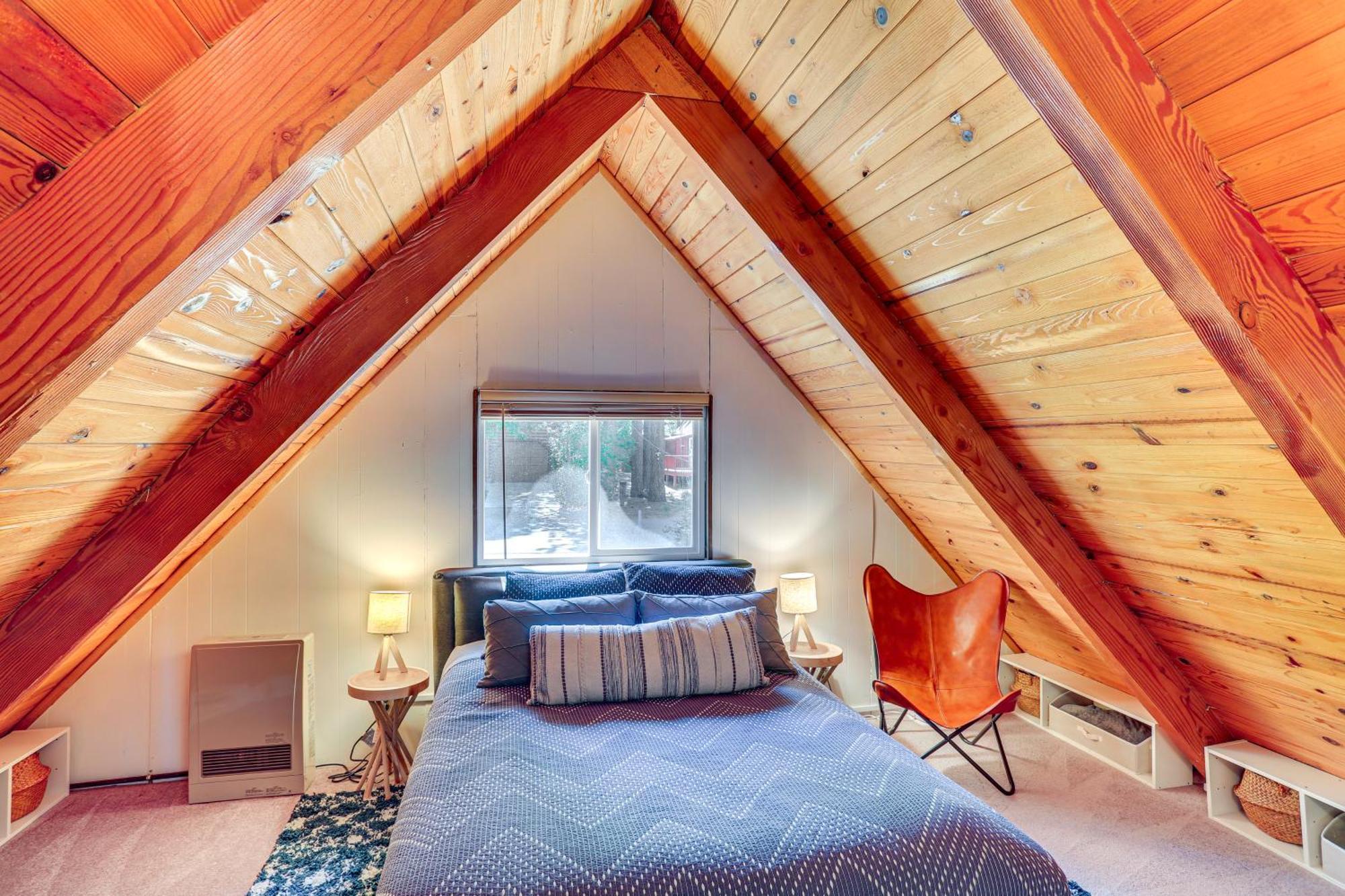 Вілла Big Bear Lake Cabin About 1 Mi To Snow Summitandbig Bear Екстер'єр фото