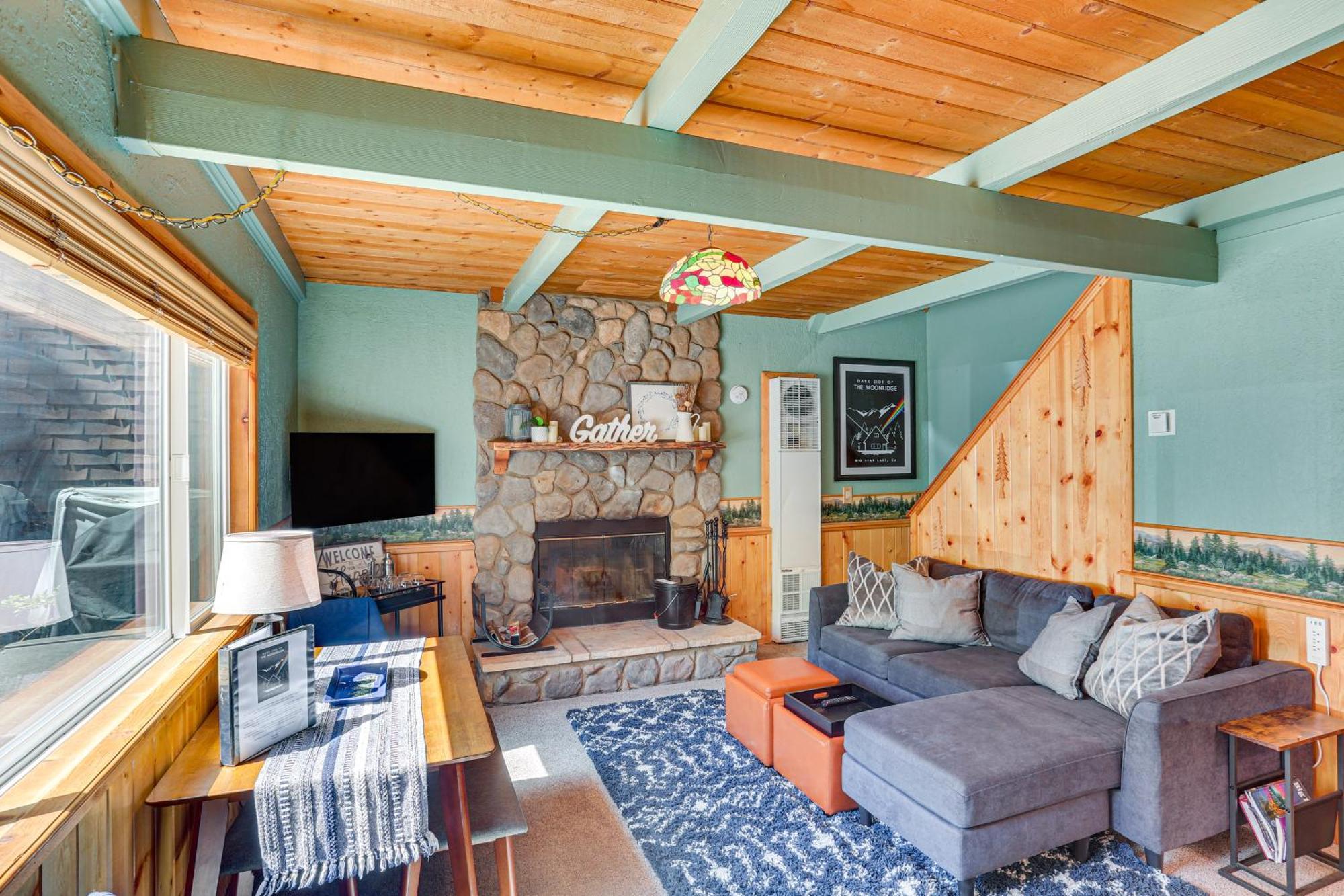 Вілла Big Bear Lake Cabin About 1 Mi To Snow Summitandbig Bear Екстер'єр фото