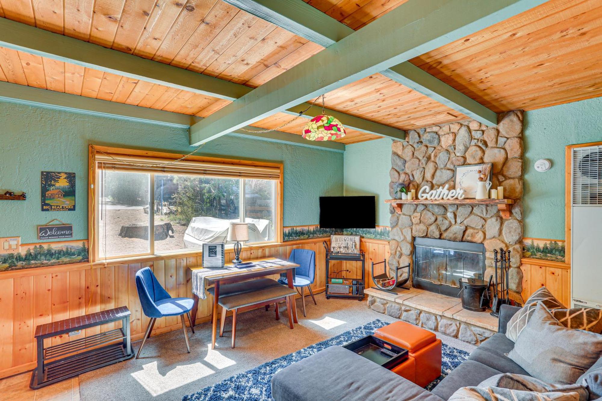 Вілла Big Bear Lake Cabin About 1 Mi To Snow Summitandbig Bear Екстер'єр фото